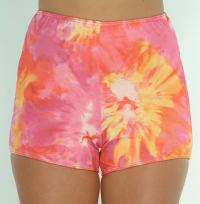 Tankini Pink Tie Dye Short Bottom image